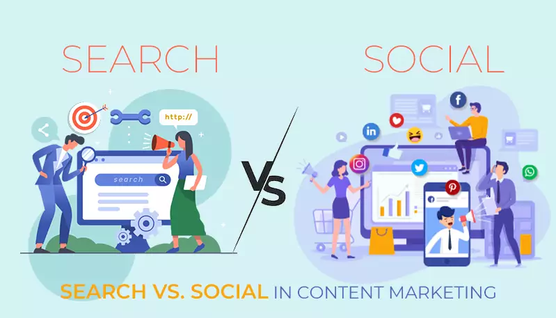 Search vs. Social