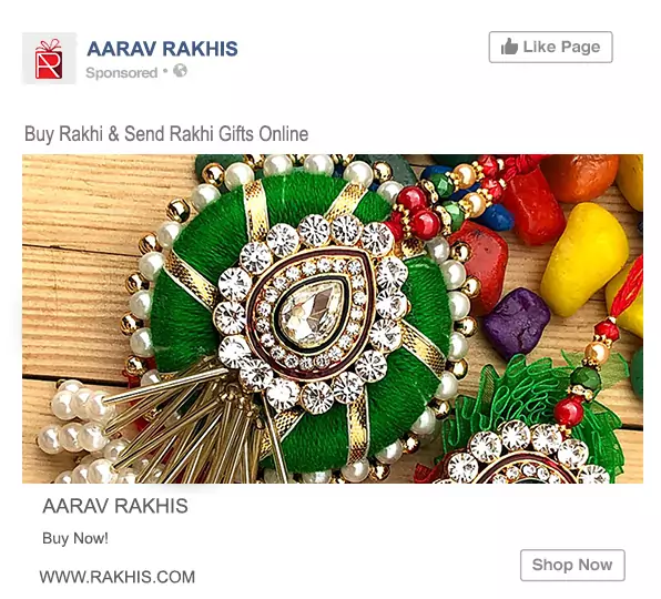 Facebook Sponsored Ad